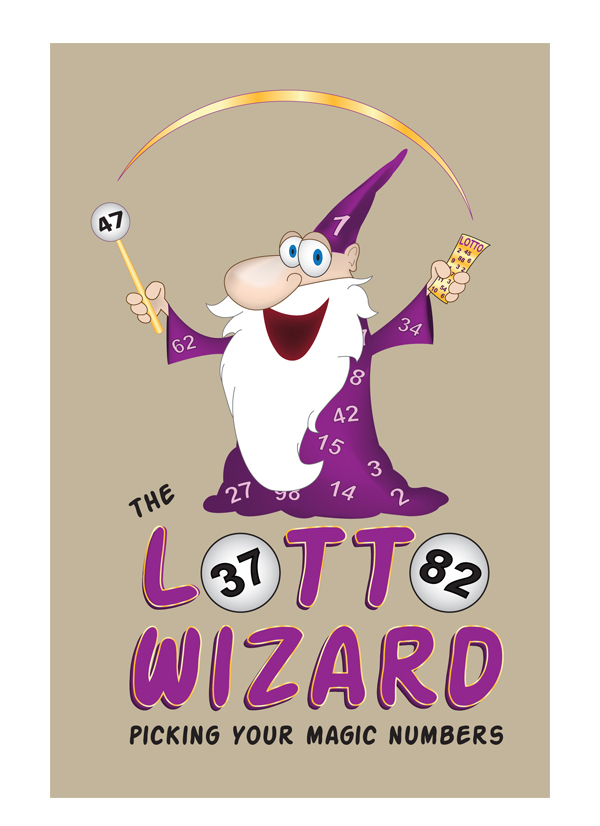 The Lotto Wizard logo features a purple wizard